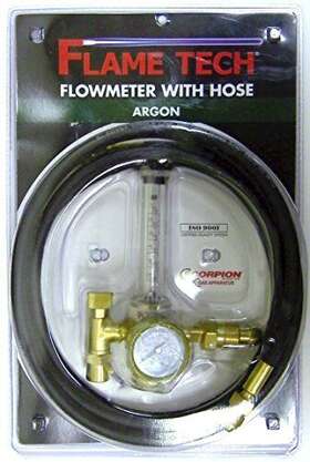 100-fl-ar-60-580h Flame Tech 840126300345 Technologies Flow Meter Argon With Hose