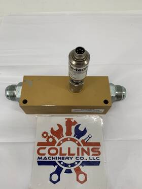 F2084-ascv Flo-tech 3-60 Gpm/11-277 Lpm 5000 Psi 345 Bar Turbine Flow Sensor