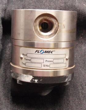 Om008s513-222 Flomec Flowmeter Oval Gear 495 Psi 3/8 Inch