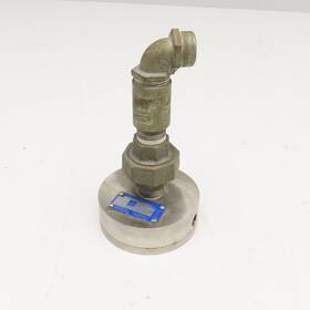 Ec02-19-2 Flowdata Flow Meter 3gpm 125 F Stainless Steel 1/4 Inch Npt