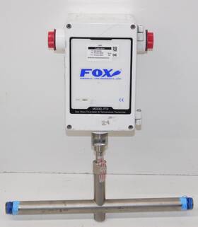Ft2-05pssste2d0b0 Fox Thermal Instruments Ft2 Gas Mass Flowmeter Temperature Transmitter Unit Usa
