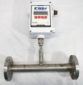 Ft2-10f Fox Thermal Instruments Ft2a Inline Flow Meter 316ss Body Parts/repair No Reserve