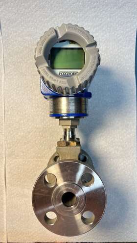 84f-t3qs1sstjf Foxboro 3/4 Inch Flanged Intelligent Vortex Flowmeter 24vdc Loop Pwr