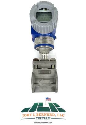 W-l01s1srtjf Foxboro 84 1 Inch Dn25 Intelligent Vortex Flow Meter Wafer Sst Used