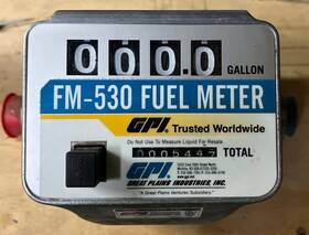 Fm-530 Gpi 031401126037 Mechanical Flow Meter Fast Ship Excellent