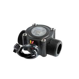 Gredia 313043628644 3/4 Water Flow Sensor Food-grade Switch Hall Effect Flowmeter Fluid Mete
