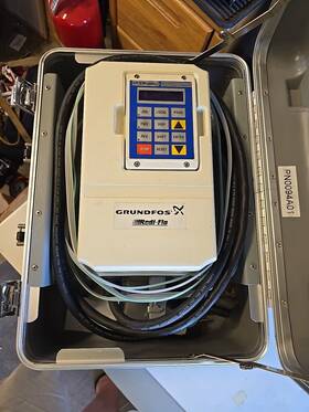 In0903a44 Grundfos Redi-flo 2 Water Pump And Variable Frequency Drive