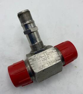 4-1529b Hoffer Flow H03/4-1529b Turbine Flowmeter S/n 10387