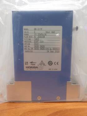Gr-317f Horiba Stec Gas Ar 20 Sccm Option 0031 Mass Flow Controller