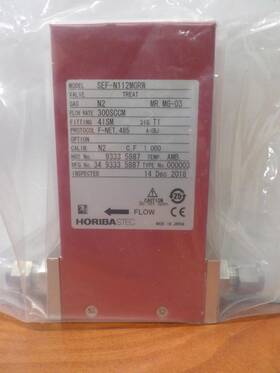 Sef-n112mgrw Horiba Stec N2 300 Sccm Mass Flow Controller