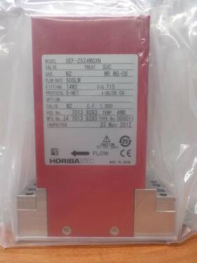Sef-z524mgxn Horiba Stec Gas N2 50 Slm Fitting 14w2 Mass Flow Controller