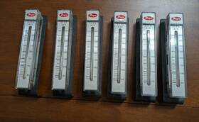 Knox070031271-rmb-55 Industrial Mro Lot Of 6 Dwyer Rmb-55 Flow Meters New Old Stock
