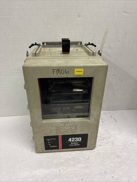 603234048 Isco Nice Teledyne 4230 Wastewater Bubbler Flow Meter #4 Untested