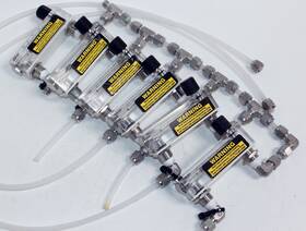 75303122c17 King Lot 6 X Instrument Acrylic Tube Flowmeter