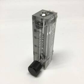 75303122c07 King Instrument Rotameter Air Flow Meter Gauge Acrylic 2-20 Scfh