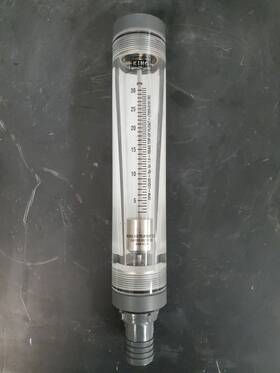 7205019131w King Instruments 1 Inch Fnpt 30.5 Gpm Water Acrylic Flowmeter