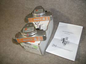 Smv-7201 Kobold Lot Of 2 Used Sm Flowmeter Switch Blu