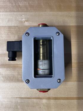 M3b6wb02 Lake Variable Area Flow Meter Rotameter 0.4-2.0 Gpm