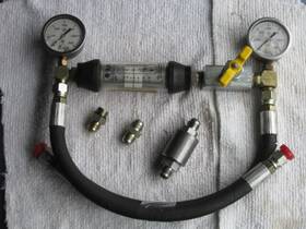 Hf15bi Lake Monitors B3a-6 Bidirectional Hydraulic Flow Meter For Hydro-gear