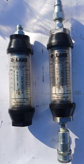 B3a6he05 Lake Monitors B3a6hs05 Qty 2 Flow Meters 3500 And 6000 Psi