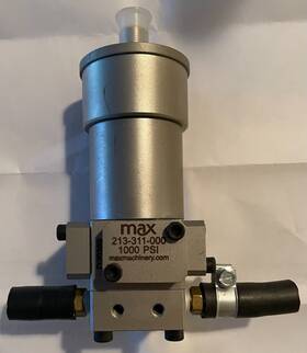 295-300-100 Max Machinery 213-311 Piston Flow Meter Model