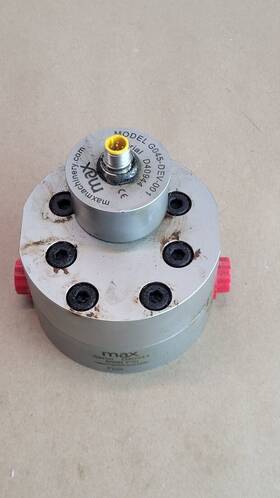 G045-dev-001 Max Machinery Geared Flow Meter 6000 Psi