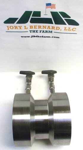 Vh04-a1sn3 Mccrometer Flowmeter Vh-wafer-cone 4 Inch 316 1/4 Fnpt Clean-used