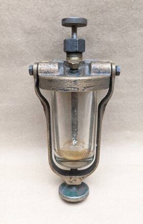 C-1439 Meriam Instrument Co Sight Feed Bubbler Model Type Bg Flow Indicator