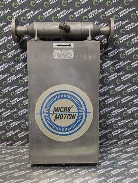 100s-ss Micro Motion Used Model D Mass Flow Sensor