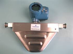 Micro Motion F138nzaaezzzz 1 Inch Tri-clamp H100 Hygenic Flow Sensor With 4200s Hart Transmitter C3