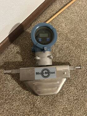 H025f121ncaaezzzz Micro Motion Emerson H025f121ncaa Coriolis Meter With 2700 12bbaezzz Transmitter