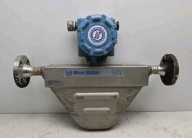 R100s129niauezzzz Micro Motion Mass Flow Sensor With 1ft97031c6n3u Transmitter Rea