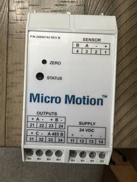 Micromotion 1500b3gabaezzz Micro Motion Transmitter 1500