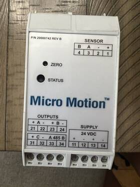 2500d3bbbaezzz Micromotion Micro Motion Transmitter 2500