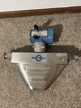 H100f138ncaaezzz Micromotion Emerson Flow Meter With 2700 Series Transmitter
