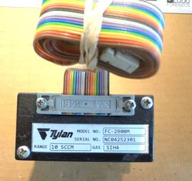 Fc-2900m Millipore Fc-29004 Tylan 2900 Series Mass Flow Controller Sih4 Silane 10 Sccm