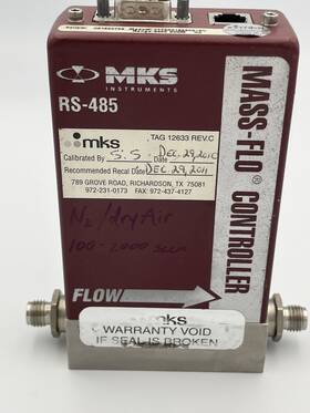 1179a01323cs15v Mks Mass-flow Controller Model 2slm/swage/nc/rs485/viton/n2