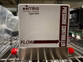 649b00121t21cavr Mks 649b Pressure Controller / Transducer With Mass Flow Meter He 20 Sccm
