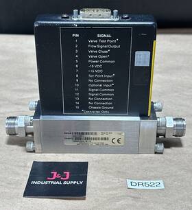 0558a-020l-sv-s Mks Instruments 0558a-020l-sv Mass Flow Meter 20 Slm N2 Nitrogen Gas 1/2 Inch