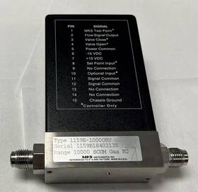 1159b-10000bv Mks Instruments Mass Flow Controller - 10000 Sccm Range