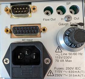640b Mks Instruments 246c Power Supply And Mass Flow Controller Used No Box