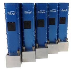 P8a015304c6t022 Mks Instruments Mfc P8a Mass Flow Controller Reseller Lot Of 5 Working Surplus