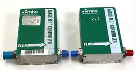 M100800114cr18v Mks Lot Of 2 Mass-flo Controller Nitrogen N2 10000 -sccm