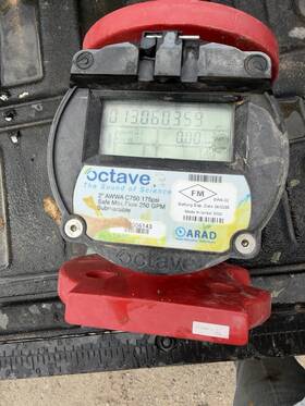 00135-001270 Netafim Octave Water Flow Meter 2 Inch Tested