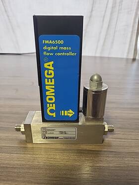 Fma6528st Omega Engineering Fma6500 Digital Mass Flow Controller 0-50 L/min N2 Gas Sensor