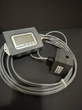 Omega Fdt-40-vdc Clamp-on Transit Time Ultrasonic Flow Meter Replaced By Ufm-dqg