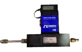 568792-1 Omega Fma1843a Mass Flow Meter 0-200 L/min N2 Serial