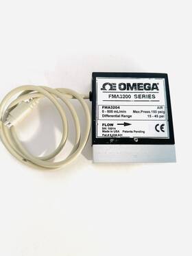 Fma3204 Omega Air Flow Meter 500 Ml/min Sccm 150 Max 15-45psi Diff 3200 Series