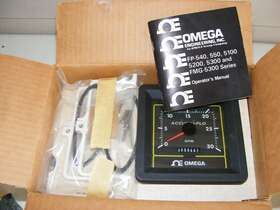 Fpm-503 Omega Signet Accum-u-flo Gpm 0-30 Flo Meter Unused
