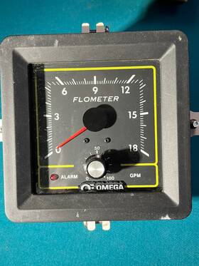 Fpm-602 Omega Signet Georg Fischer Flowmeter 0-18 Gpm 120vac Tested Good